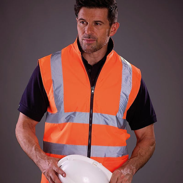 Mens hi sales vis bodywarmer