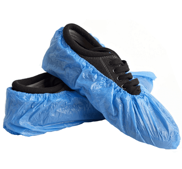 Disposable Overshoes Shoe Covers 2.5g BLUE HSL Direct Workwear