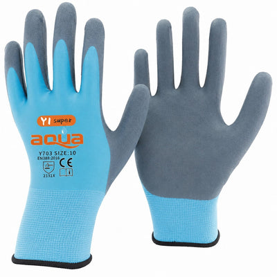Aqua Waterproof Work Gloves