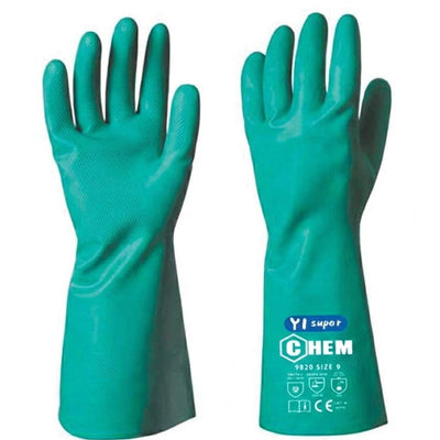 Premium Chemical Resistant Nitrile Gauntlet