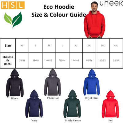 50 For £650 Uneek Eco Hoodie Bundle Deal