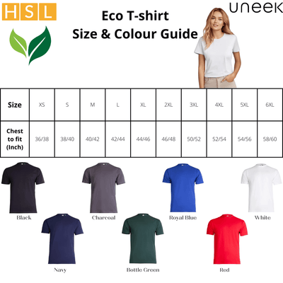 12 For £100 Uneek Eco T-Shirt Bundle Deal