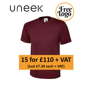 15 for £110 Classic T-Shirt Bundle Deal