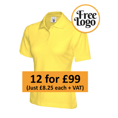 12 for £99 Ladies Polo Shirt Bundle Deal