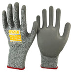 PU Gloves (CUT Level 5) - Grey