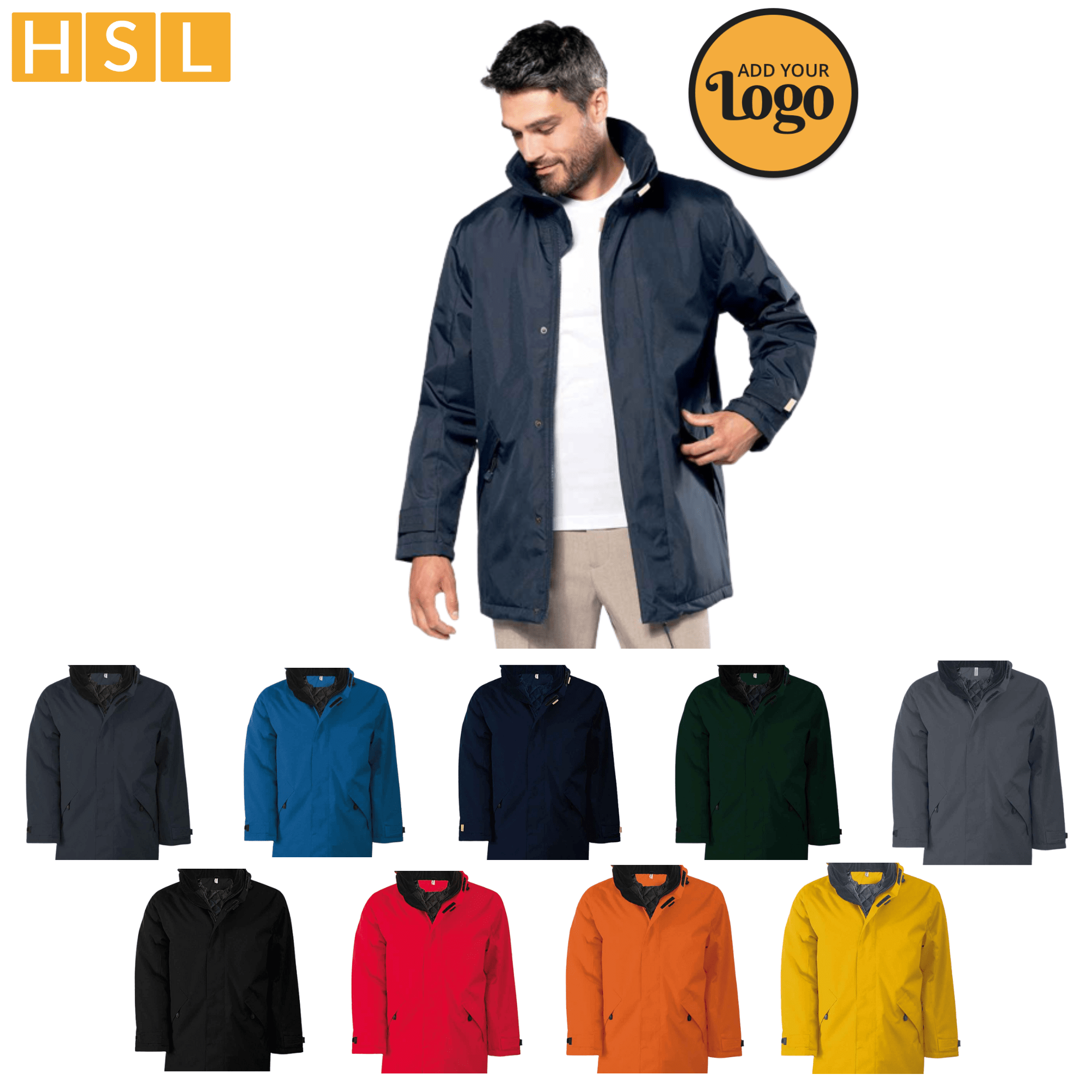 PARKA UNISEXE À DOUBLURE MATELASSÉE ROBYN