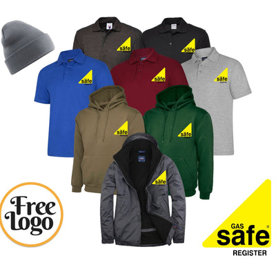 Felpa Con Cappuccio Personalizzata Per Idraulico - Logo Gas Safe E Nome Azienda - Pro RTX - Foto 5