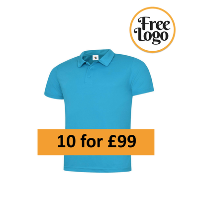 10 for £99 Ultra Cool Polo Shirt Bundle